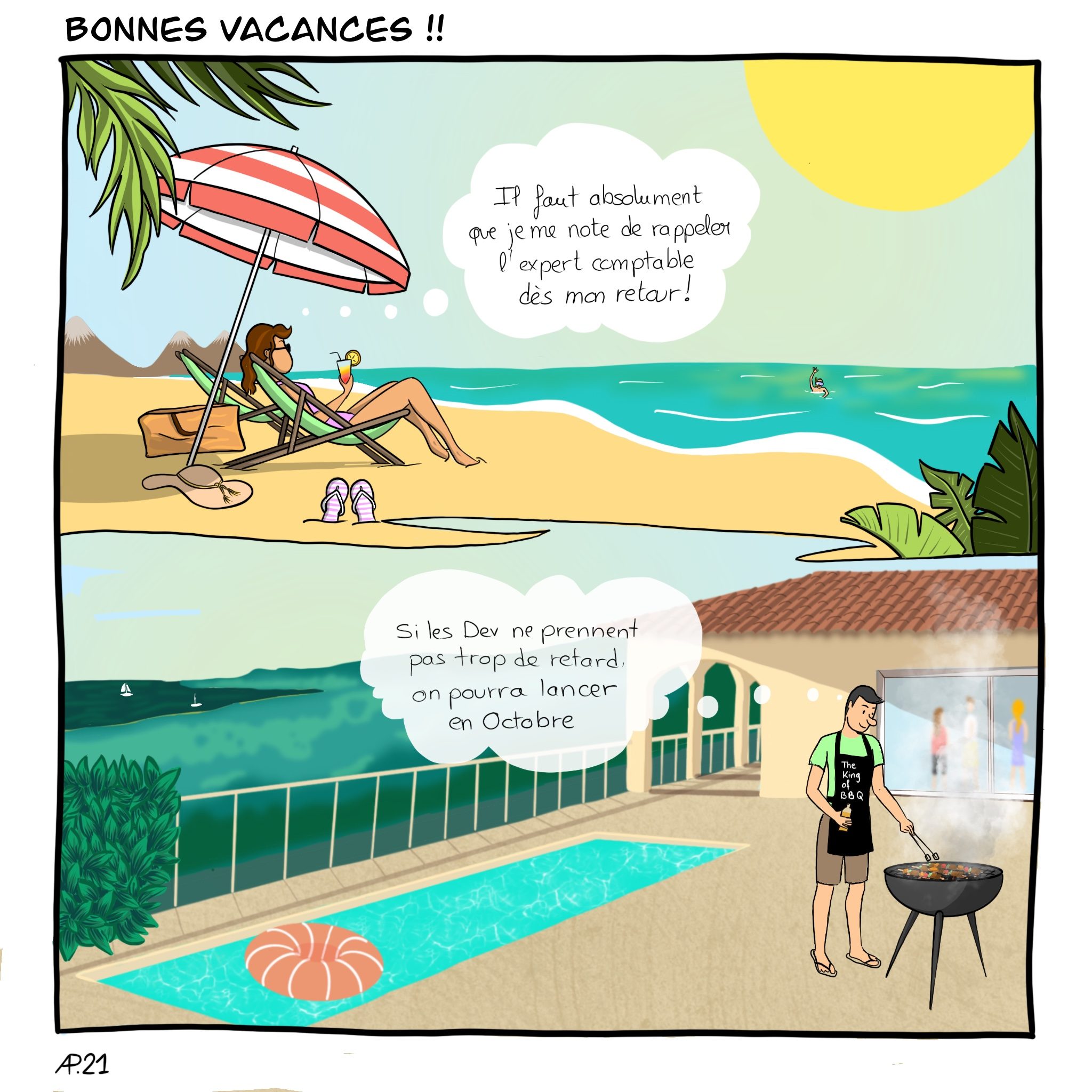 entrepreneuriat vacances